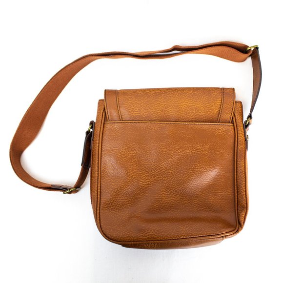 Aldo Brown Leather Small Crossbody w/ Tablet Holde - Picture 5 of 8